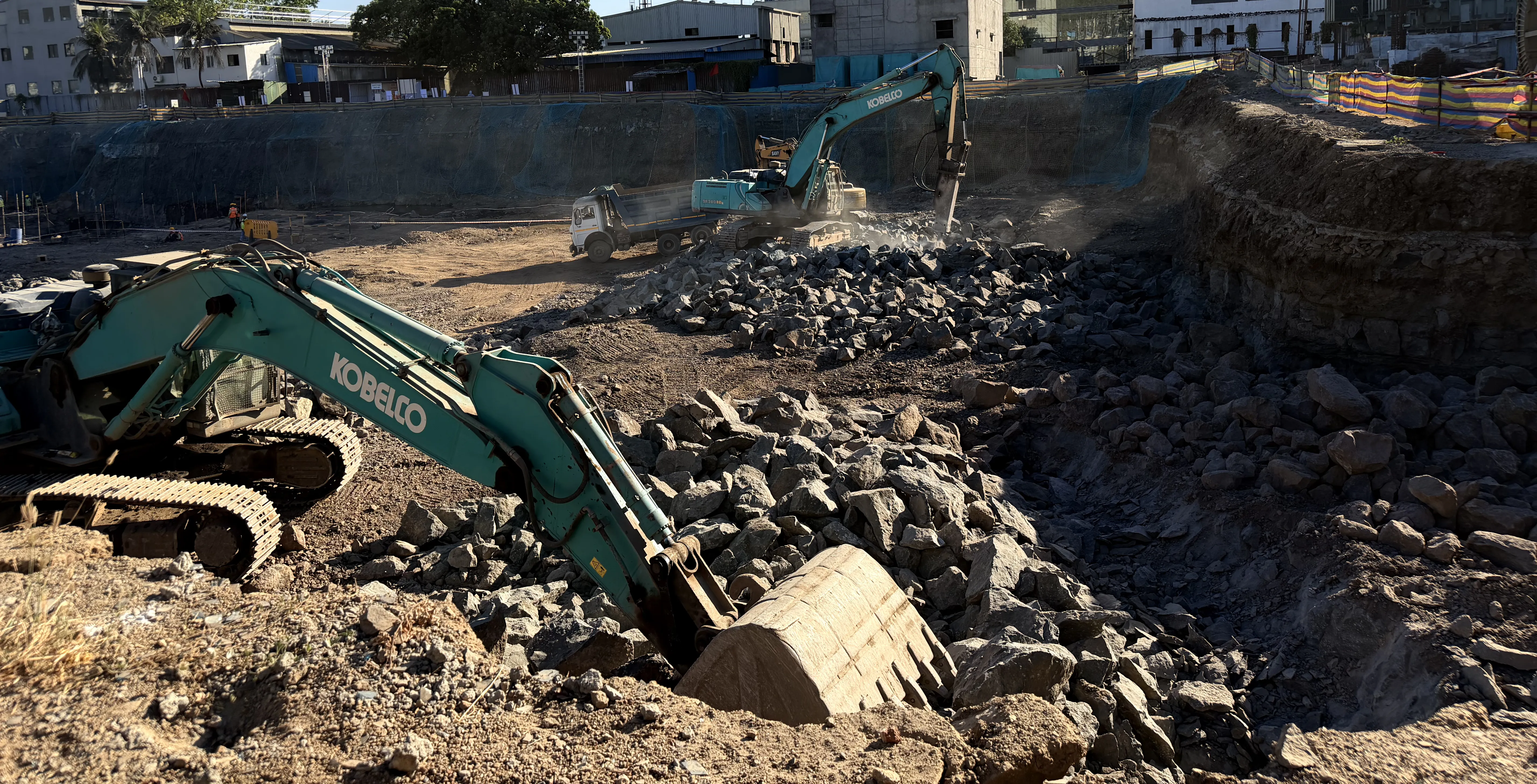 Construction equipment fleet